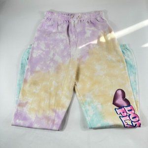Dolls Kill By Samii Ryan Women's Don't Play Me Tie Dye Sweats Cotton Sz S